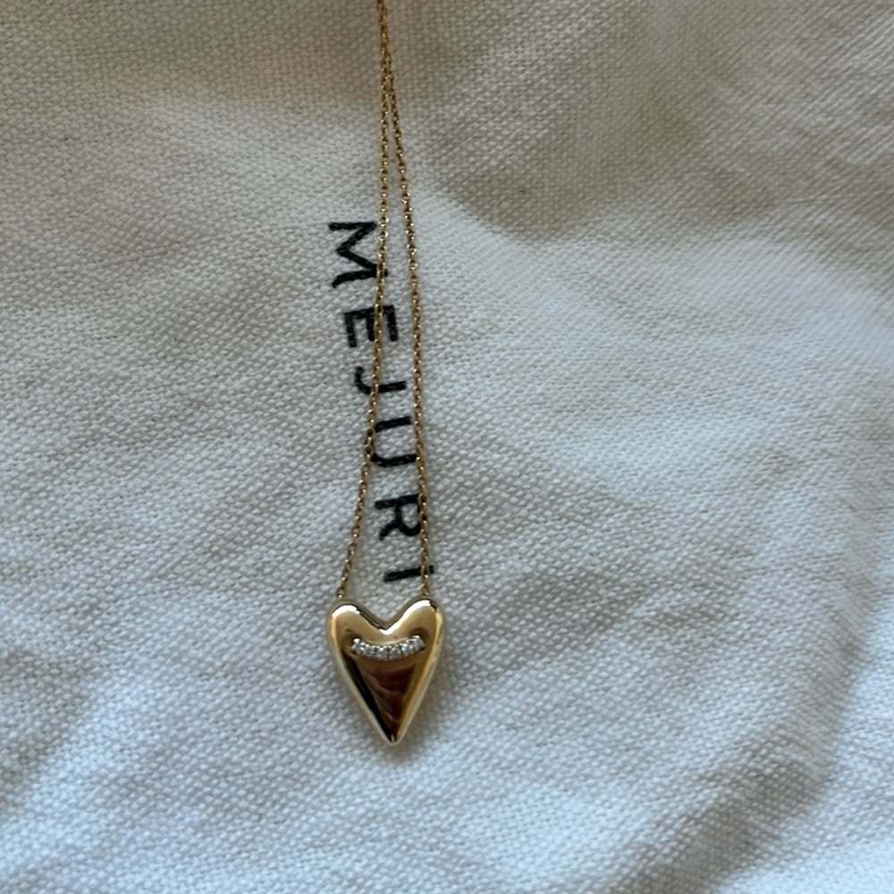 Mejuri Diamond Pave 14k pendant